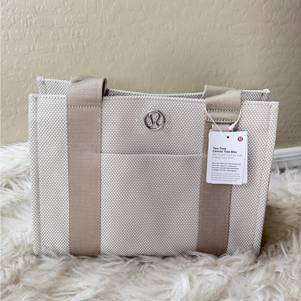 Lululemon Two Toned Mini Canvas Bag 4.5L